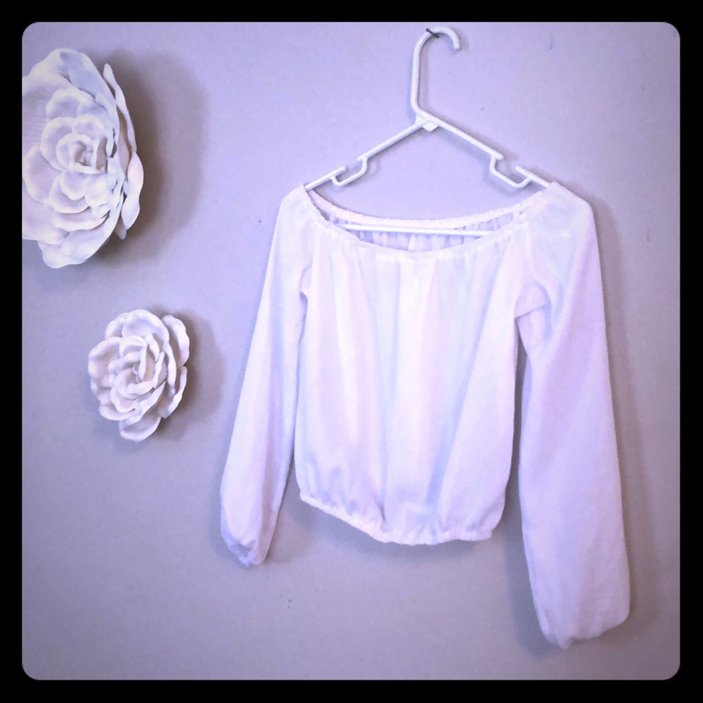 White Crop Top